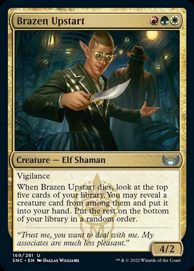 Brazen Upstart [Streets of New Capenna] [Foil]