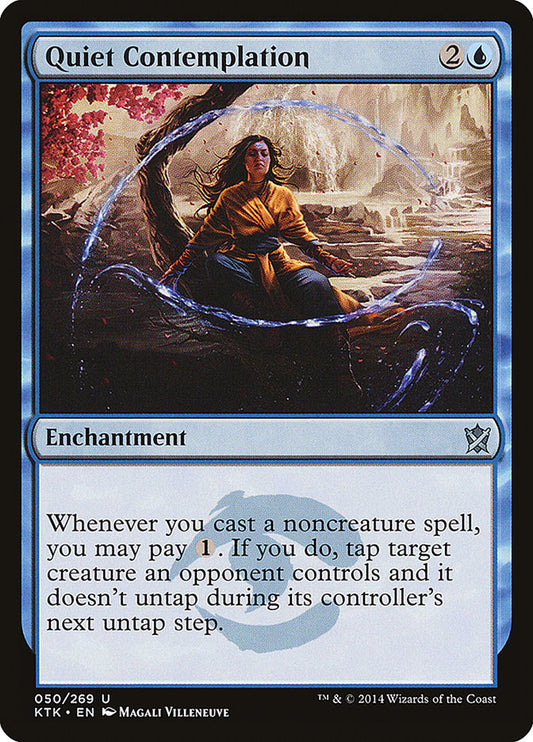 Quiet Contemplation [Khans of Tarkir] [Foil]