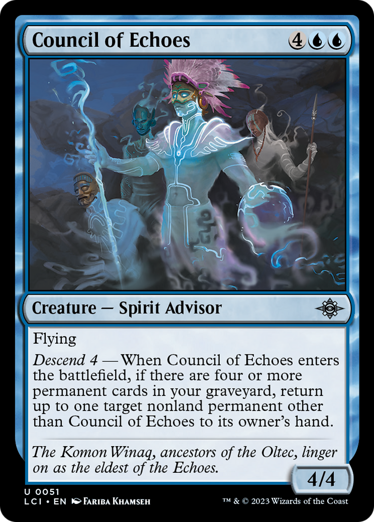 Council of Echoes [The Lost Caverns of Ixalan] [Foil]