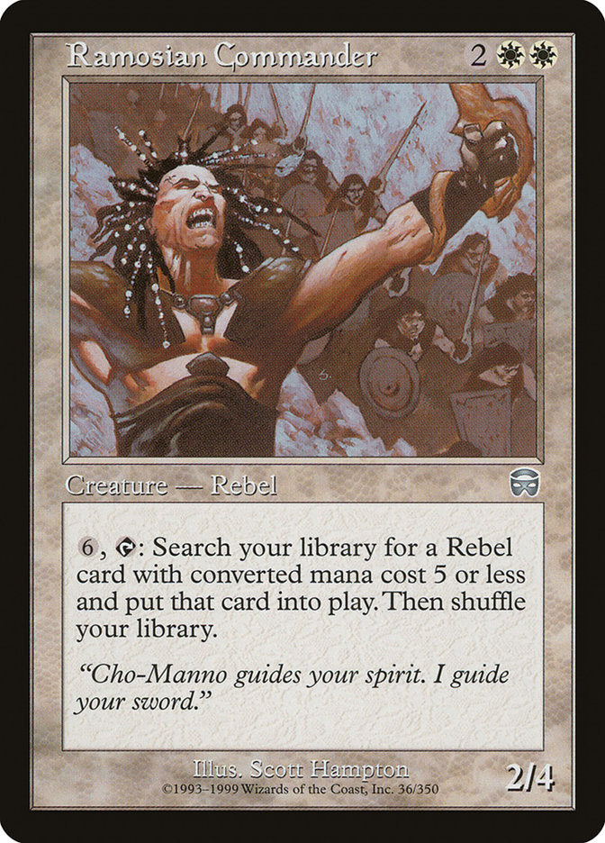 Ramosian Commander [Mercadian Masques] [Foil]