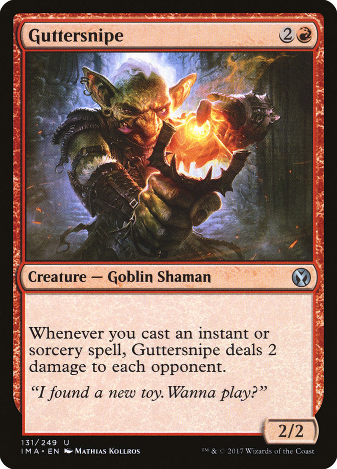 Guttersnipe [Iconic Masters] [Foil]