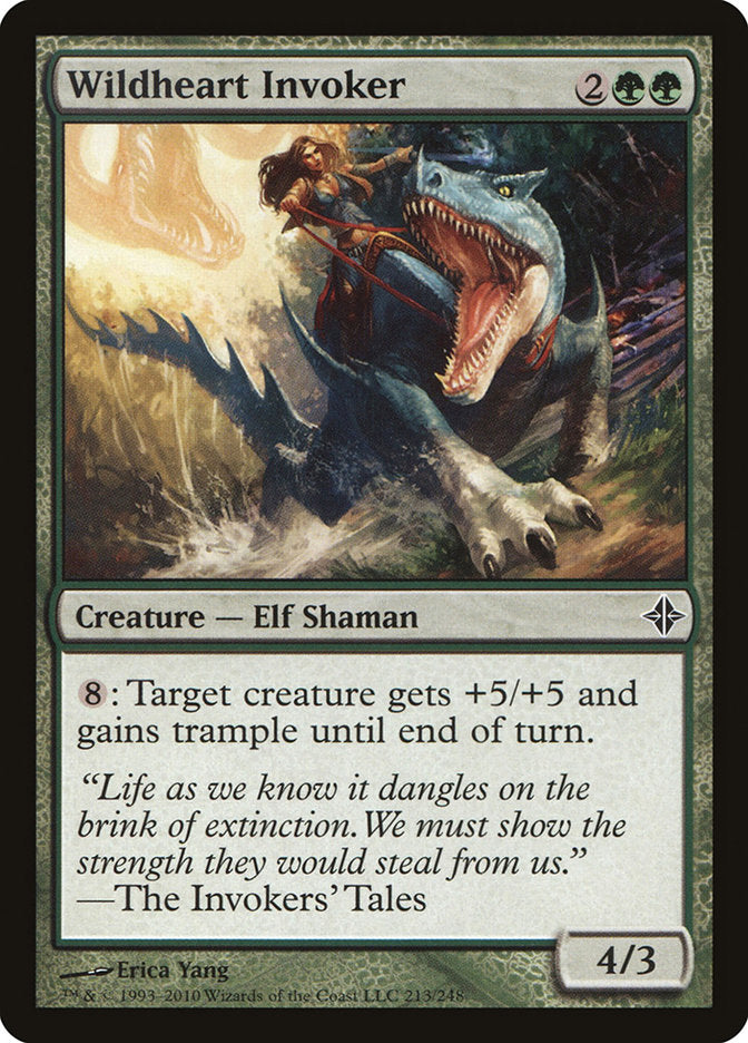 Wildheart Invoker [Rise of the Eldrazi] [Foil]