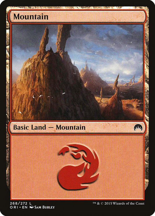 Mountain (268) [Magic Origins] [Foil]