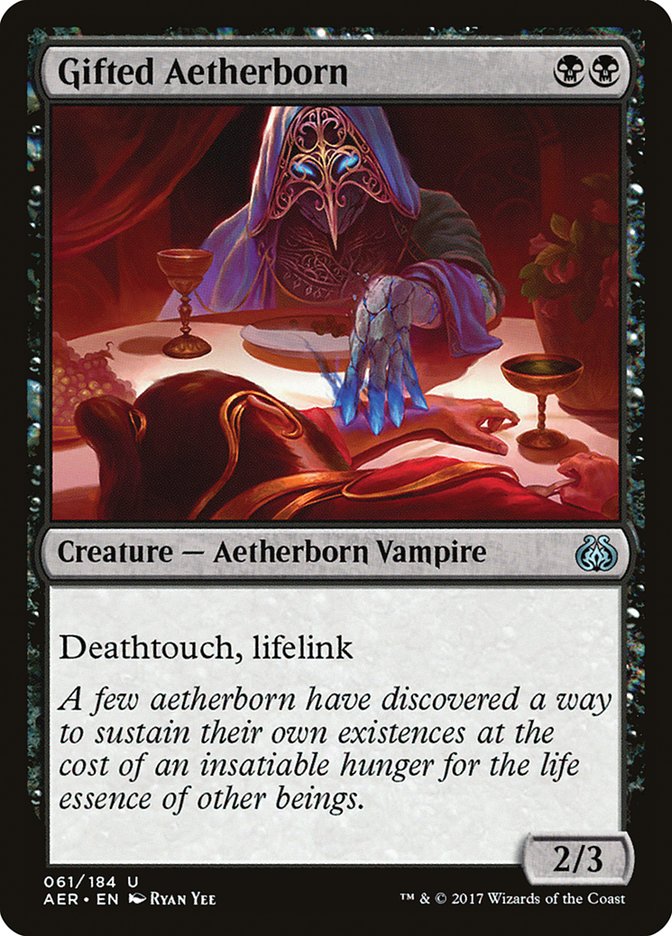 Gifted Aetherborn [Aether Revolt] [Foil]