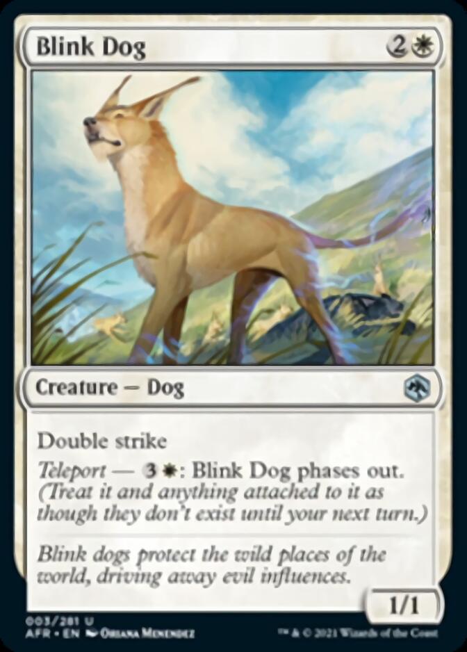 Blink Dog [Dungeons & Dragons: Adventures in the Forgotten Realms] [Foil]