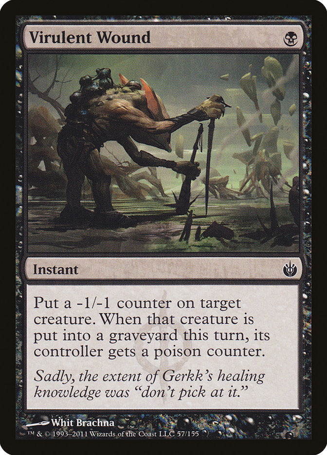 Virulent Wound [Mirrodin Besieged] [Foil]