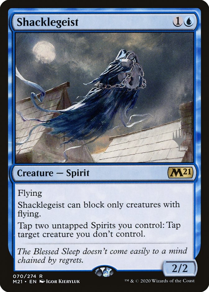 Shacklegeist (Promo Pack) [Core Set 2021 Promos] [Foil]