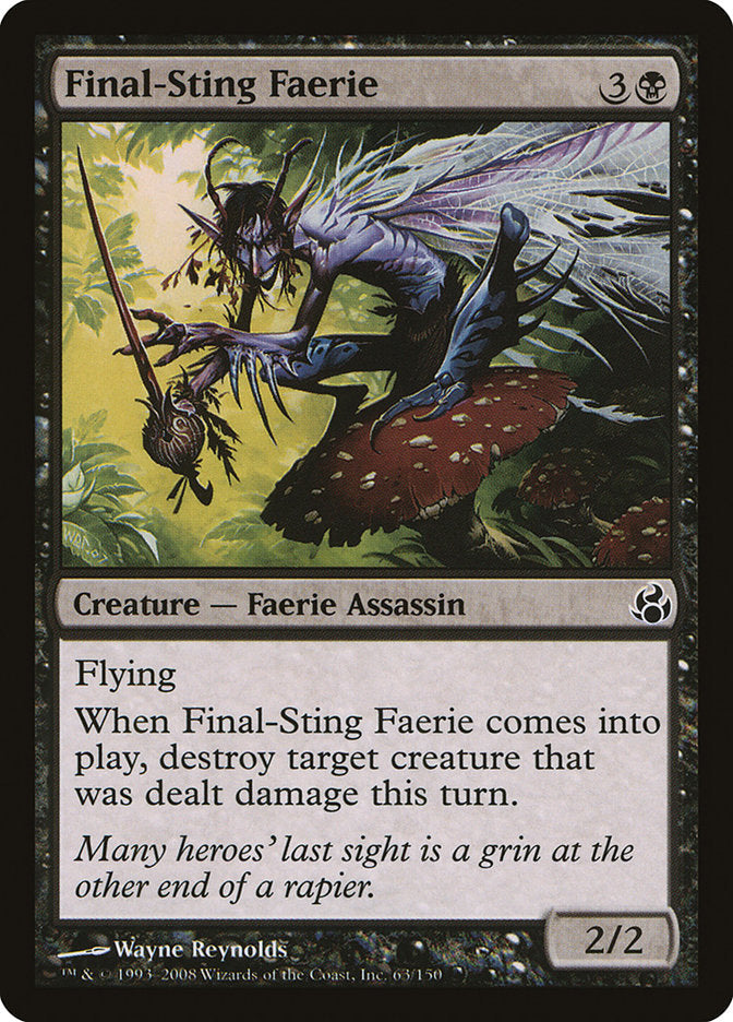 Final-Sting Faerie [Morningtide] [Foil]