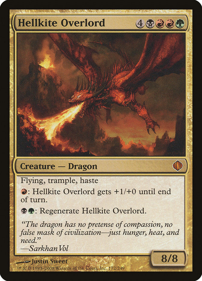 Hellkite Overlord [Shards of Alara] [Foil]