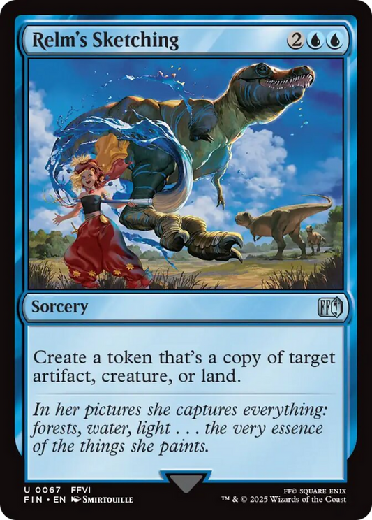 Relm's Sketching [FINAL FANTASY] [Foil]
