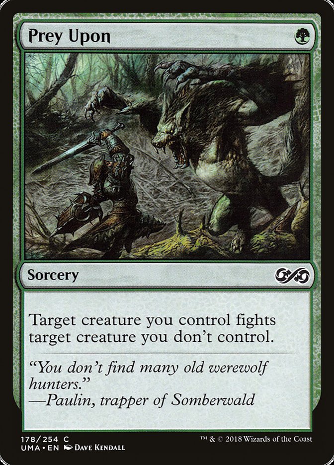 Prey Upon [Ultimate Masters] [Foil]