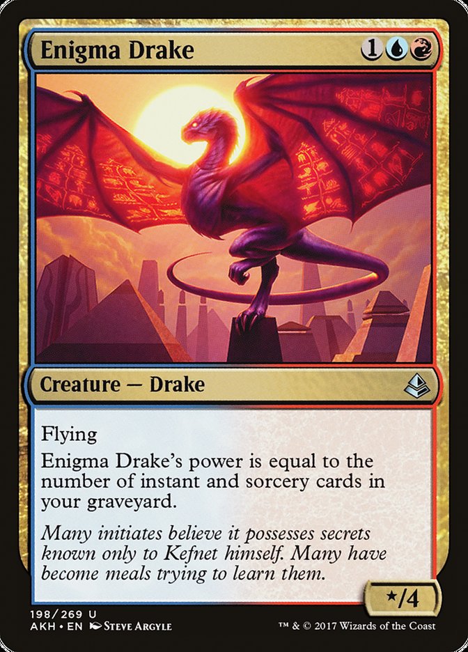 Enigma Drake [Amonkhet] [Foil]