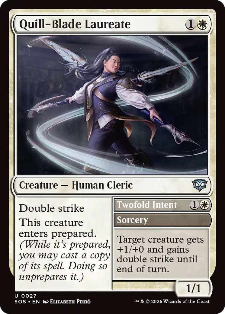 Quill-Blade Laureate [Secrets of Strixhaven] [Foil]