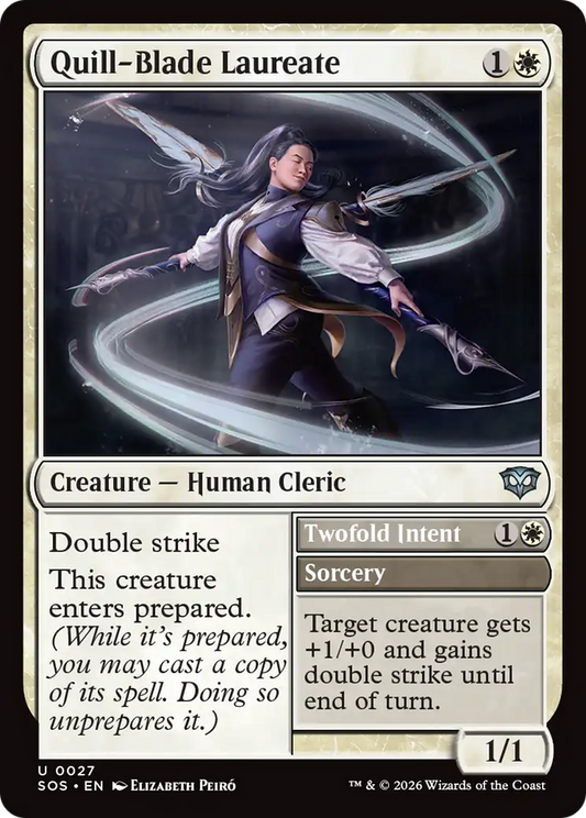 Quill-Blade Laureate [Secrets of Strixhaven] [Foil]