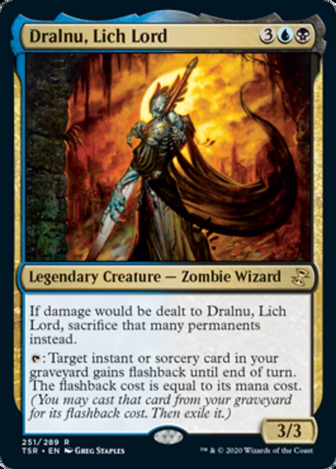 Dralnu, Lich Lord [Time Spiral Remastered] [Foil]