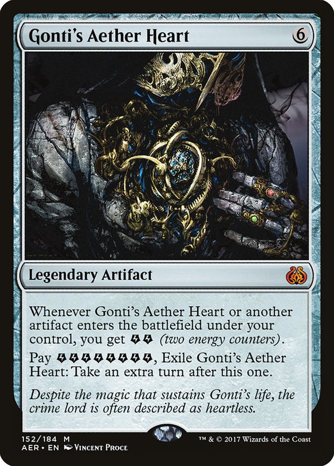 Gonti's Aether Heart [Aether Revolt] [Foil]