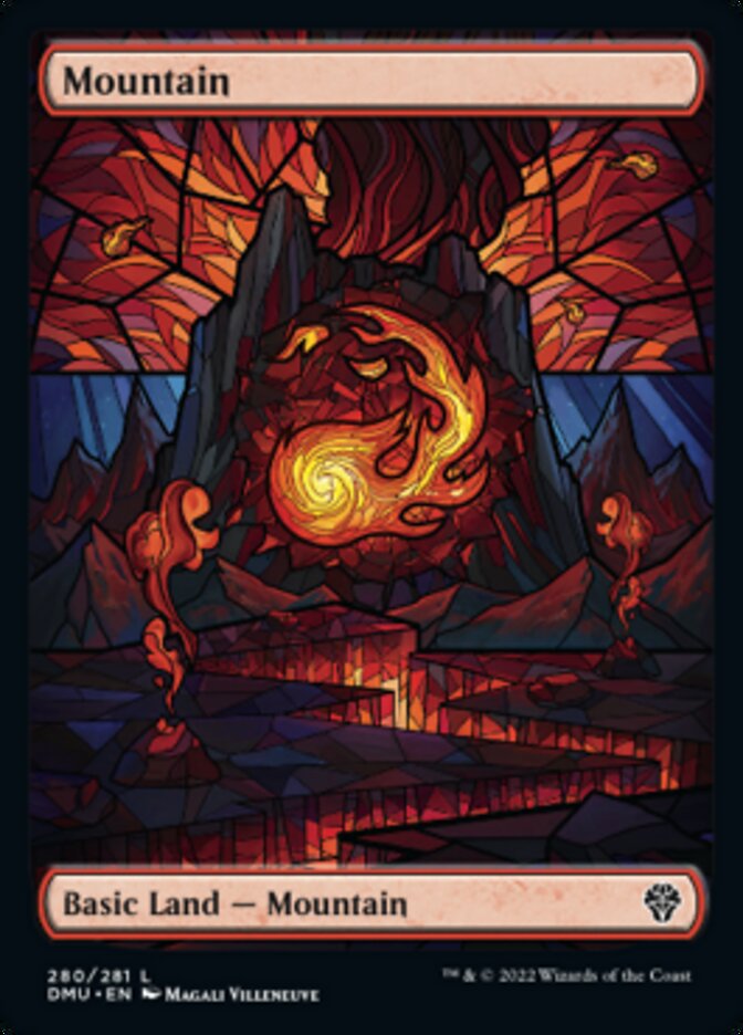 Mountain (Showcase) [Dominaria United] [Foil]