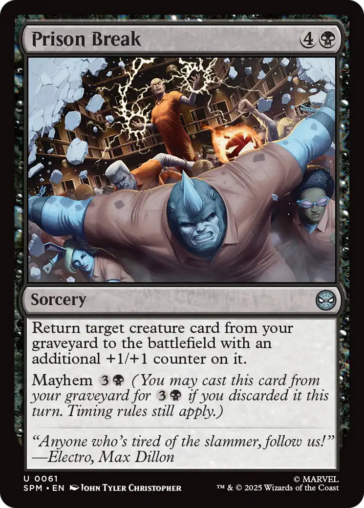 Prison Break [Marvel's Spider-Man] [Foil]
