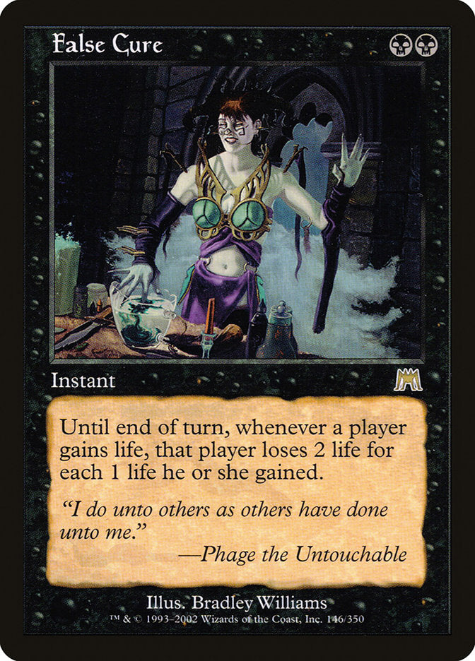 False Cure [Onslaught] [Foil]