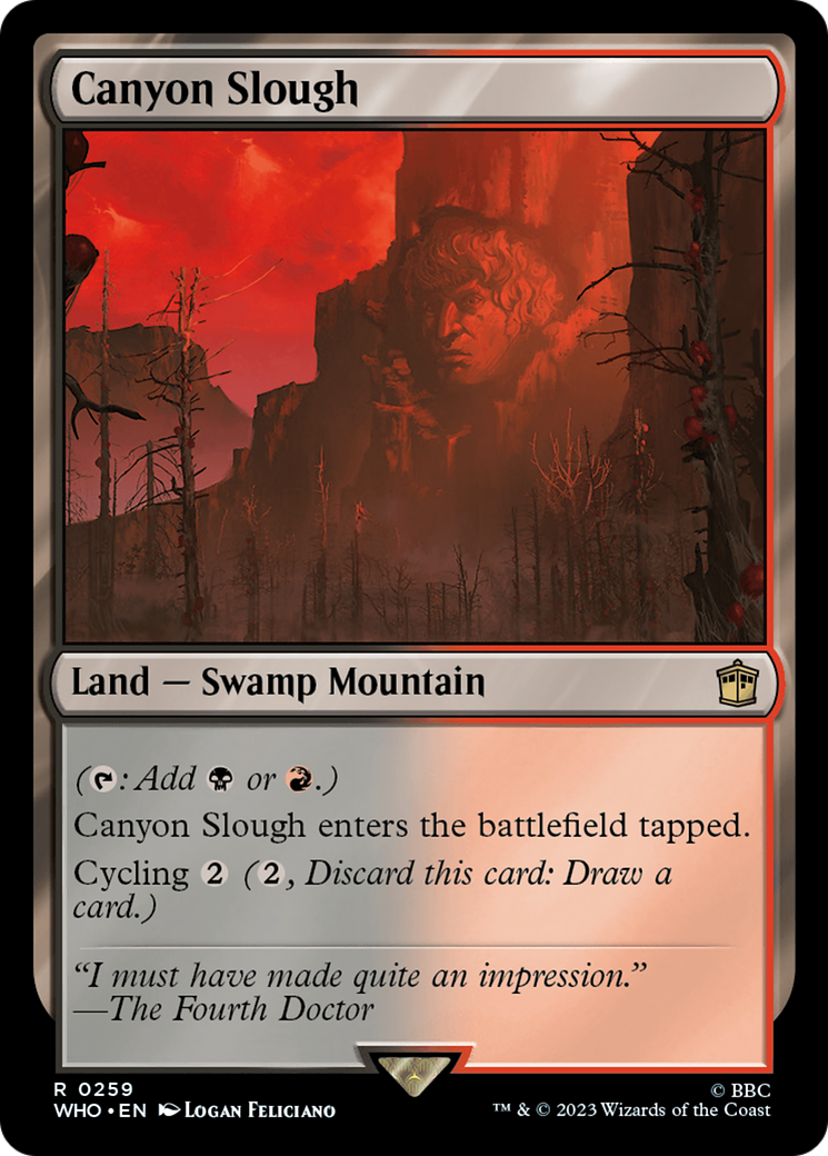 Canyon Slough [Doctor Who] [Foil]