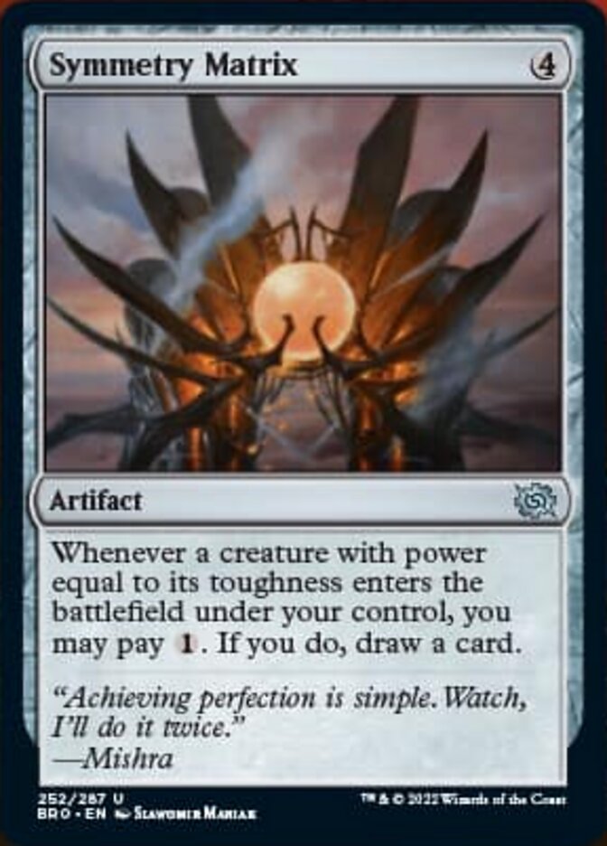 Symmetry Matrix [The Brothers' War] [Foil]