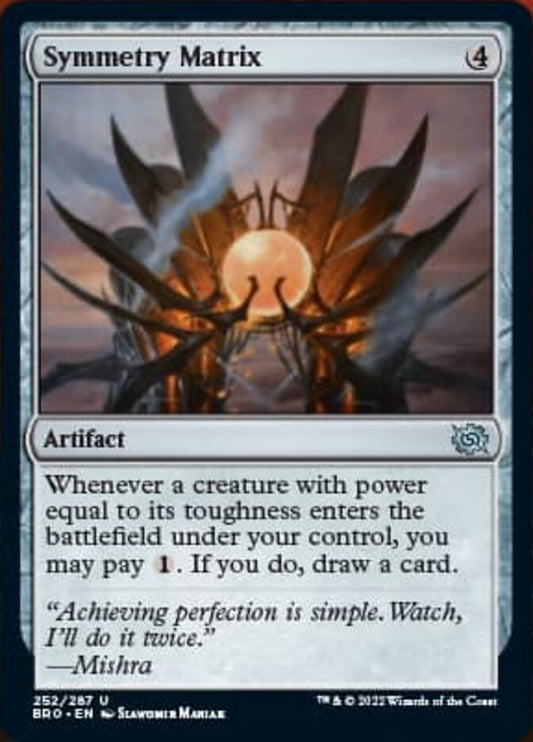 Symmetry Matrix [The Brothers' War] [Foil]