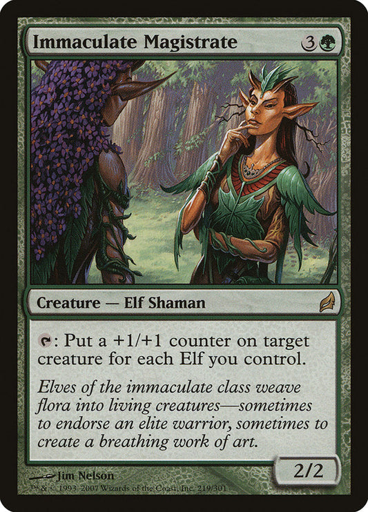 Immaculate Magistrate [Lorwyn] [Foil]