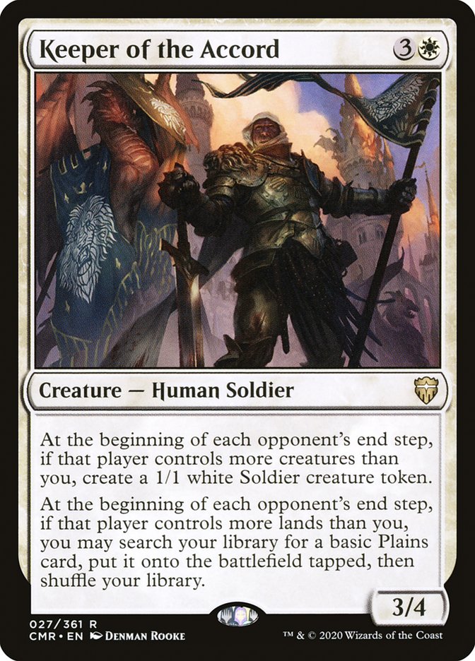 Keeper of the Accord [Commander Legends] [Foil]