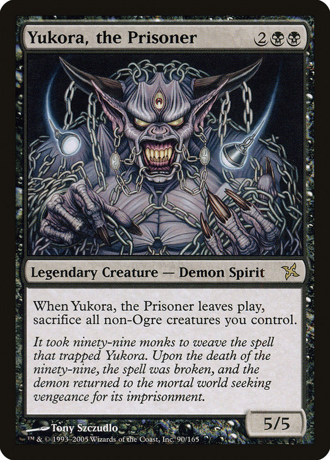 Yukora, the Prisoner [Betrayers of Kamigawa] [Foil]