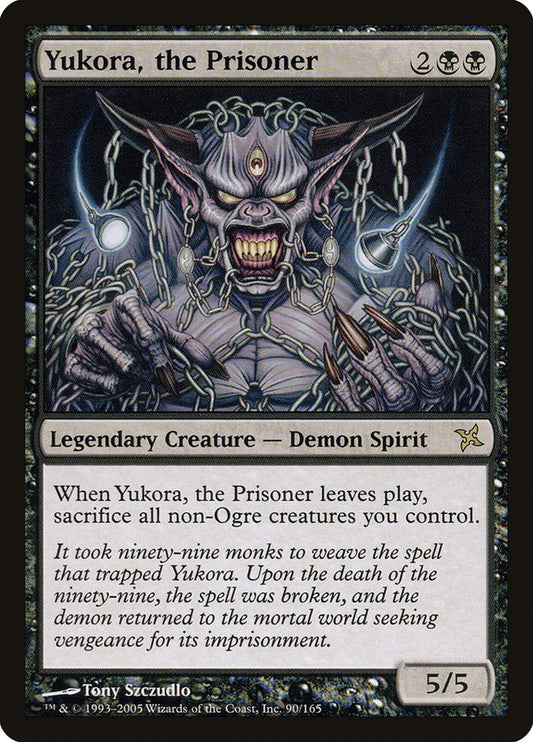 Yukora, the Prisoner [Betrayers of Kamigawa] [Foil]