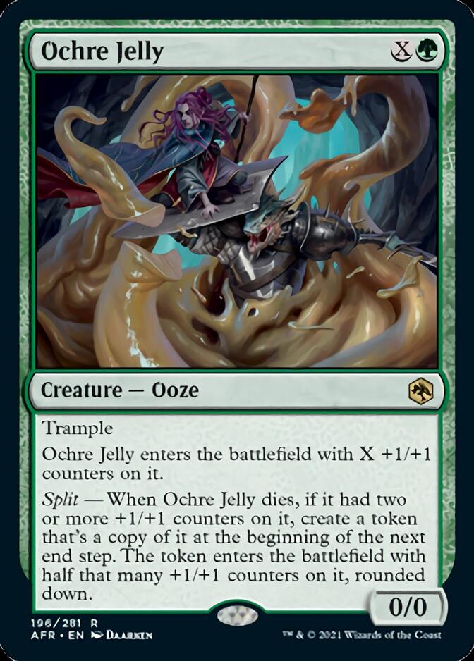 Ochre Jelly [Dungeons & Dragons: Adventures in the Forgotten Realms] [Foil]