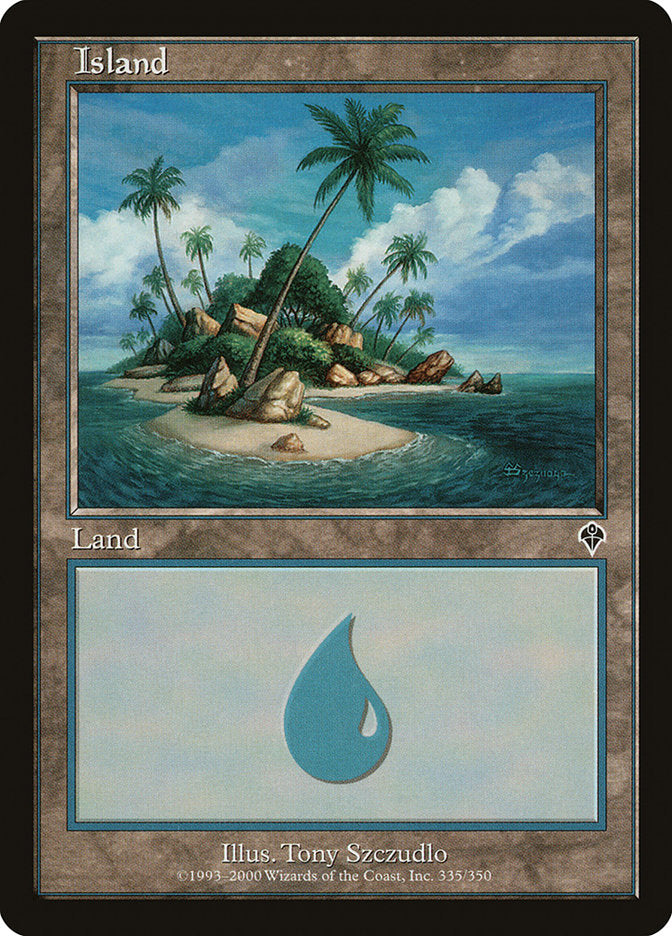 Island (335) [Invasion] [Foil]