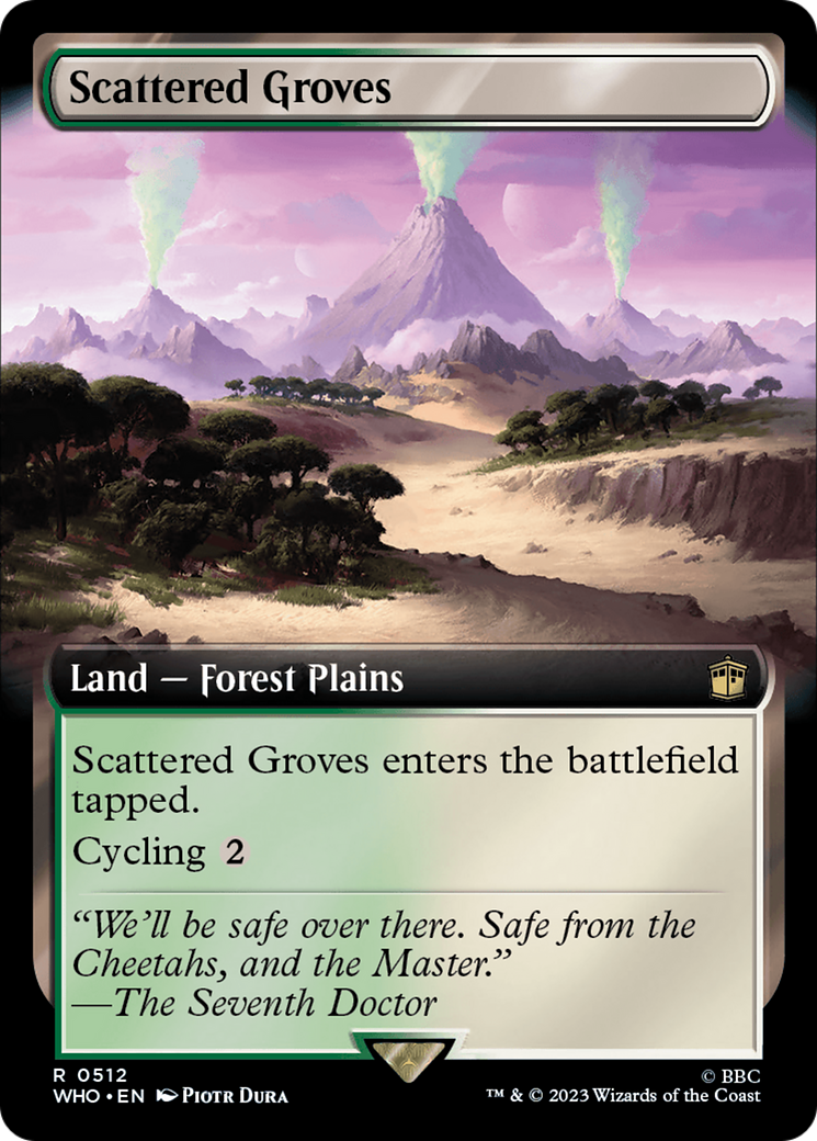 Scattered Groves (Extended Art) [Doctor Who] [Foil]