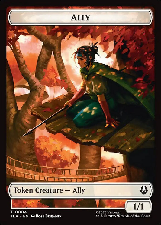 Ally 0015 // Clue 0015 Double-Sided [Avatar: The Last Airbender Tokens] [Foil]