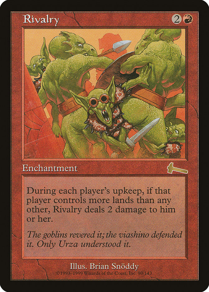 Rivalry [Urza's Legacy] [Foil]