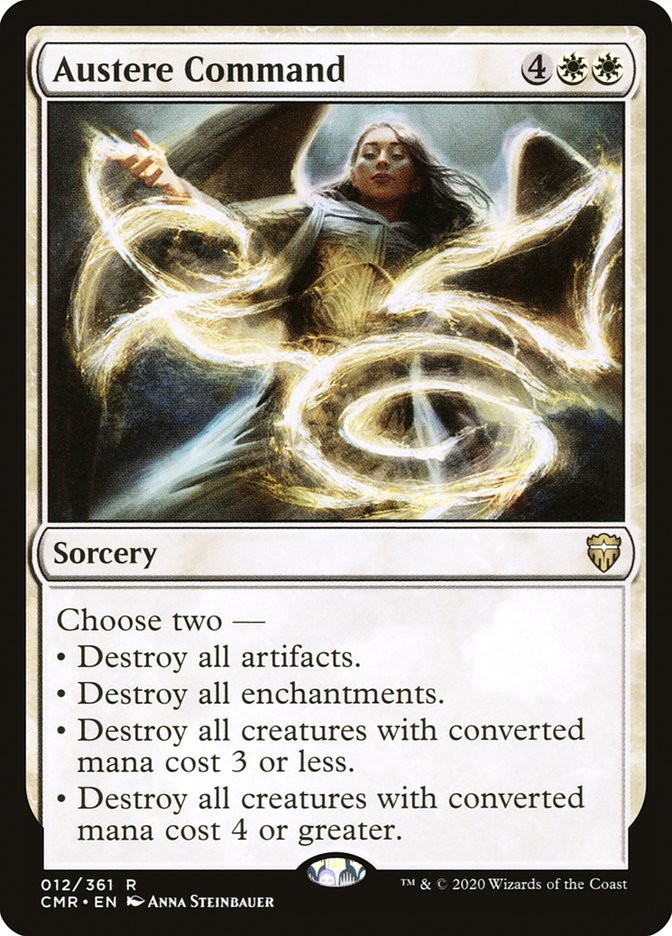 Austere Command [Commander Legends] [Foil]