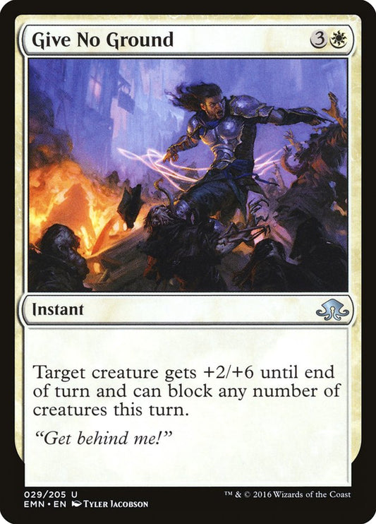 Give No Ground [Eldritch Moon] [Foil]