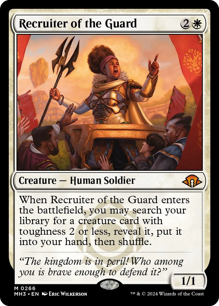 Recruiter of the Guard [Modern Horizons 3] [Foil]