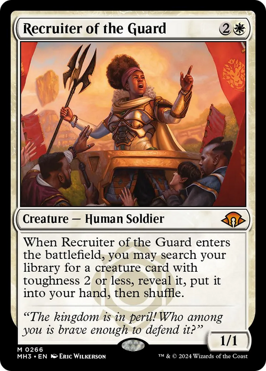 Recruiter of the Guard [Modern Horizons 3] [Foil]