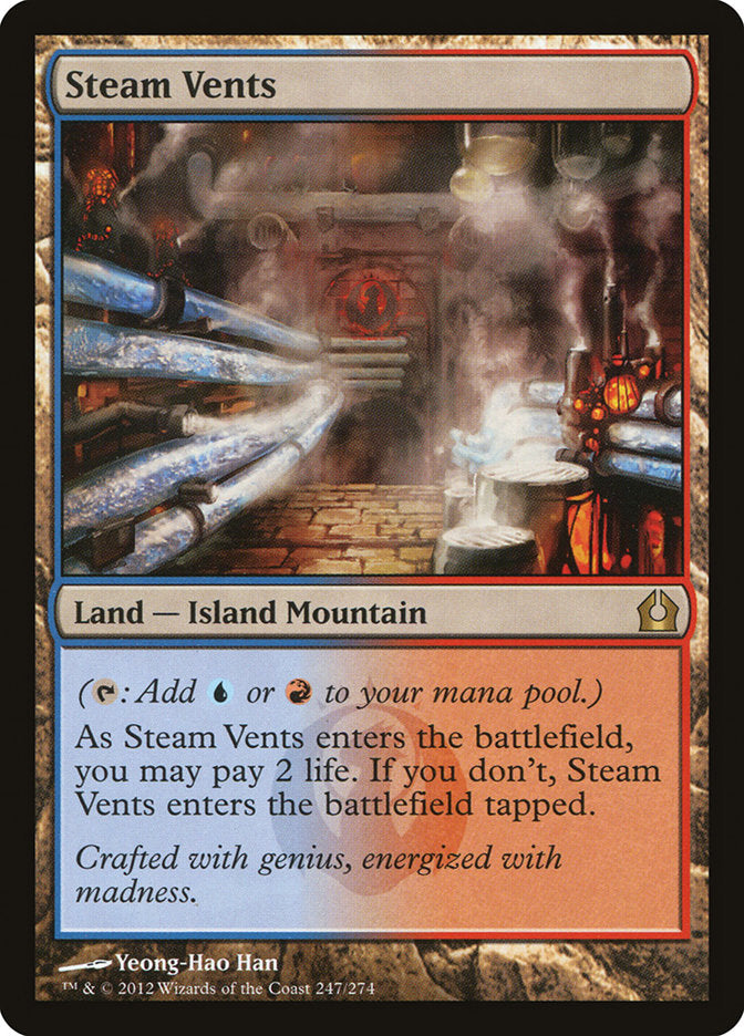 Steam Vents [Return to Ravnica] [Foil]