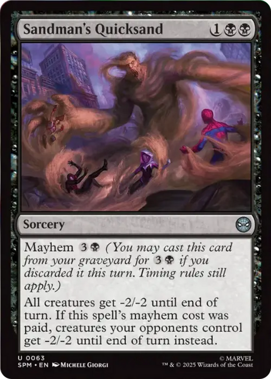 Sandman's Quicksand [Marvel's Spider-Man] [Foil]