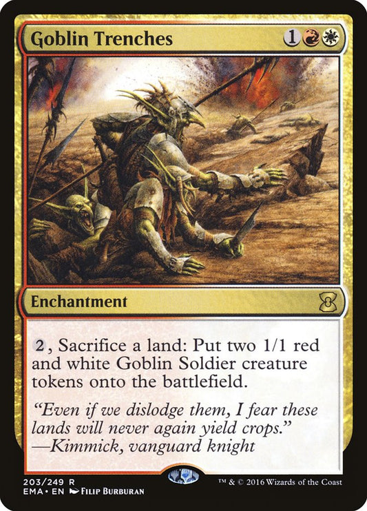 Goblin Trenches [Eternal Masters] [Foil]
