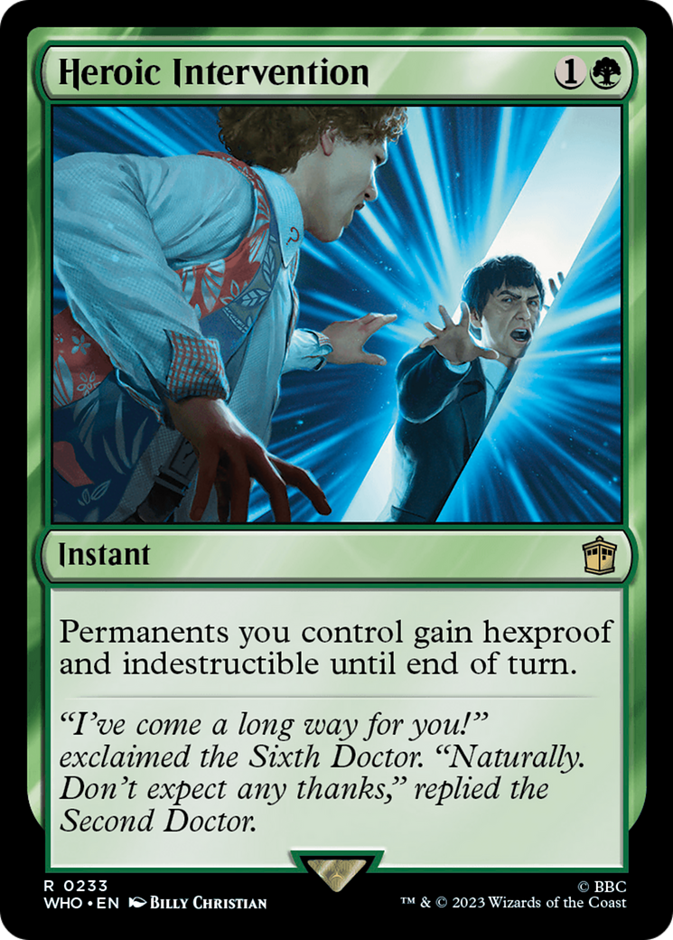 Heroic Intervention [Doctor Who] [Foil]