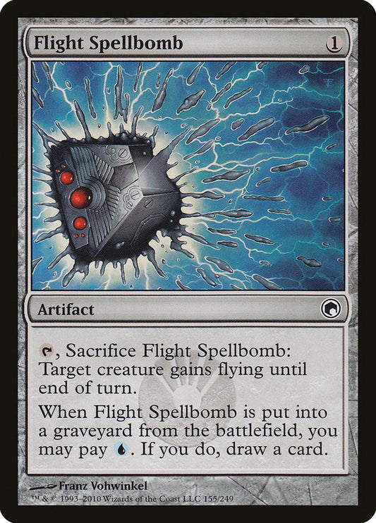 Flight Spellbomb [Scars of Mirrodin] [Foil]