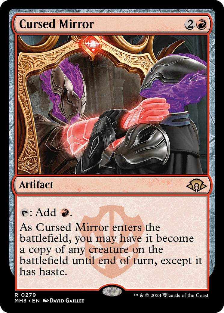 Cursed Mirror [Modern Horizons 3] [Foil]