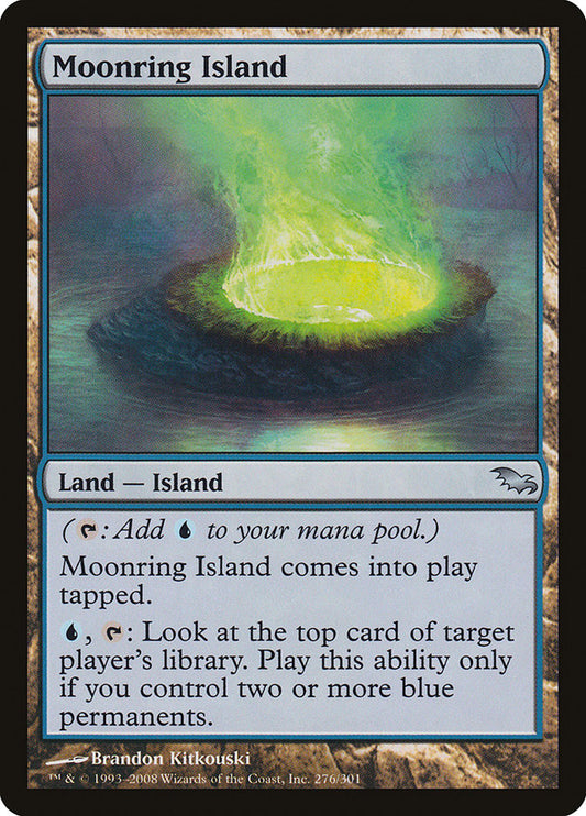 Moonring Island [Shadowmoor] [Foil]