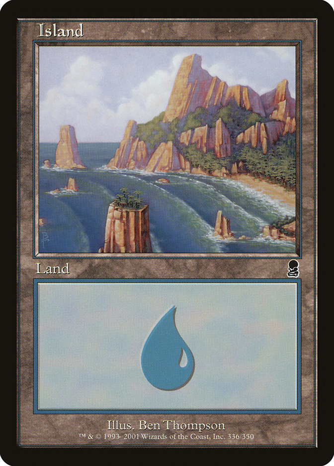 Island (336) [Odyssey] [Foil]