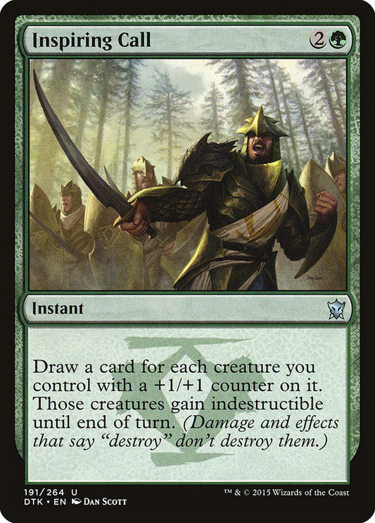 Inspiring Call [Dragons of Tarkir] [Foil]