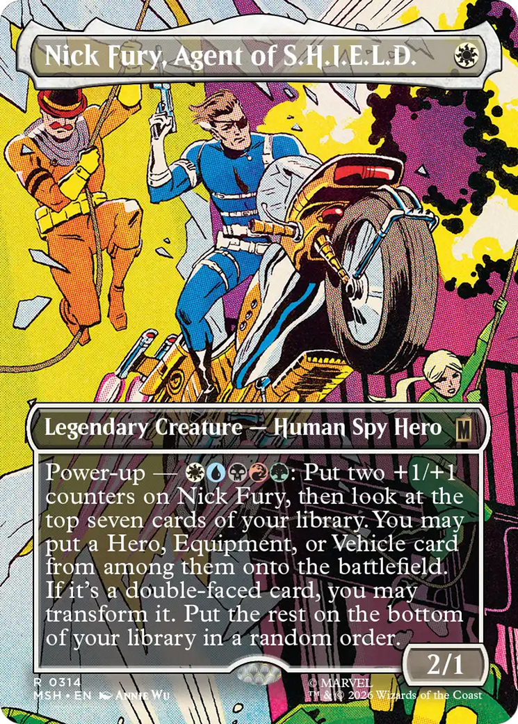 Nick Fury, Agent of S.H.I.E.L.D. (Borderless) [Marvel Super Heroes]