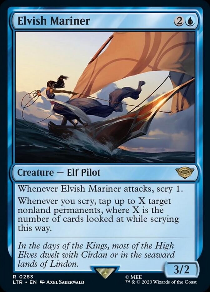 Elvish Mariner [The Lord of the Rings: Tales of Middle-Earth] [Foil]